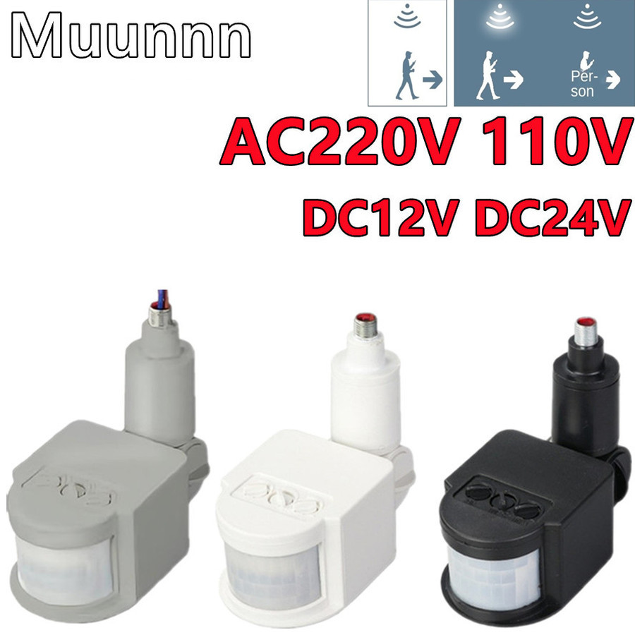 Outdoor Lighting Timer Switch - PIR Bewegingssensor 220 V/110 V Bewegingsdetector