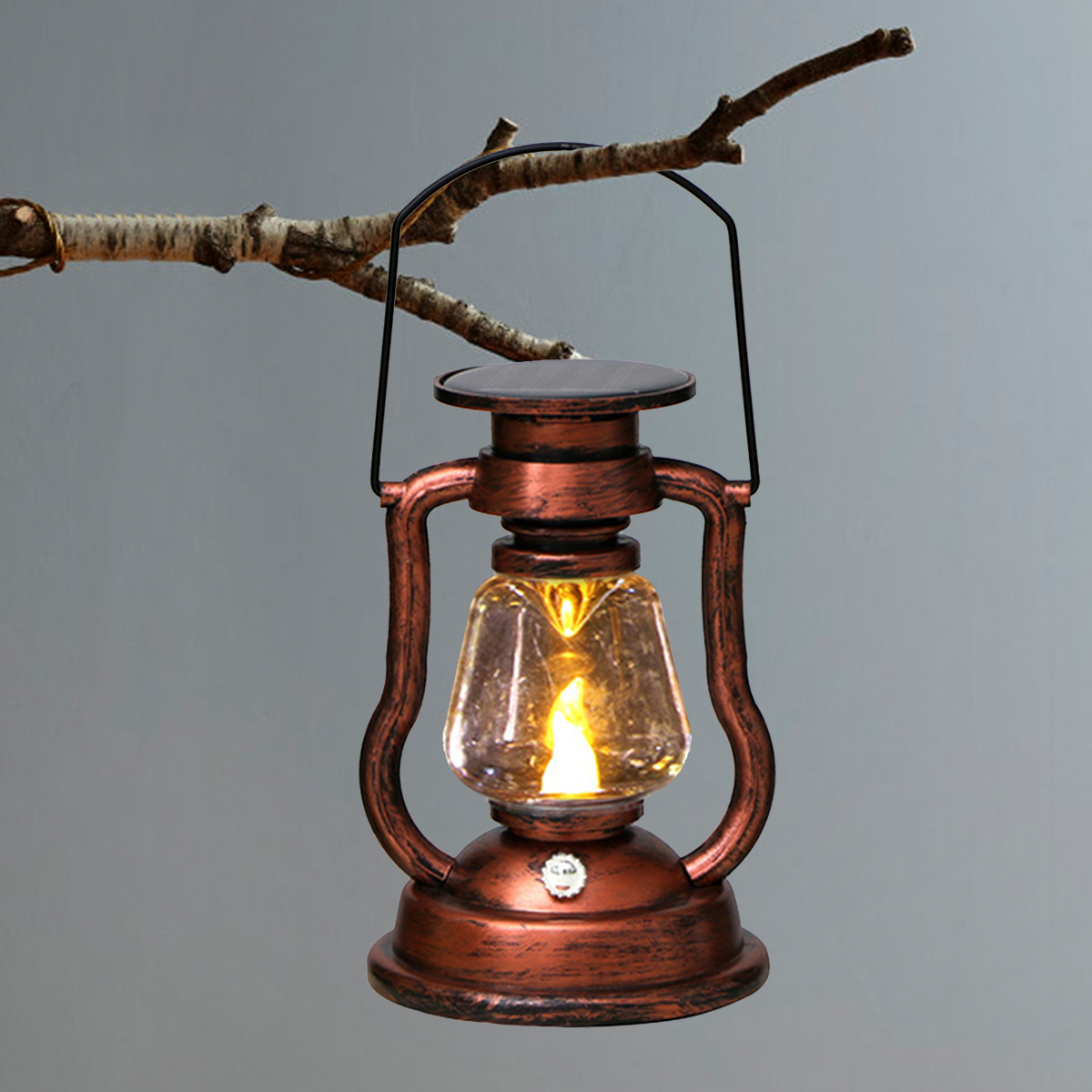 Outdoor Lighting Globes - Sfeerlicht Retro LED-zonnelicht Olielamp Flikkerende vlamloze