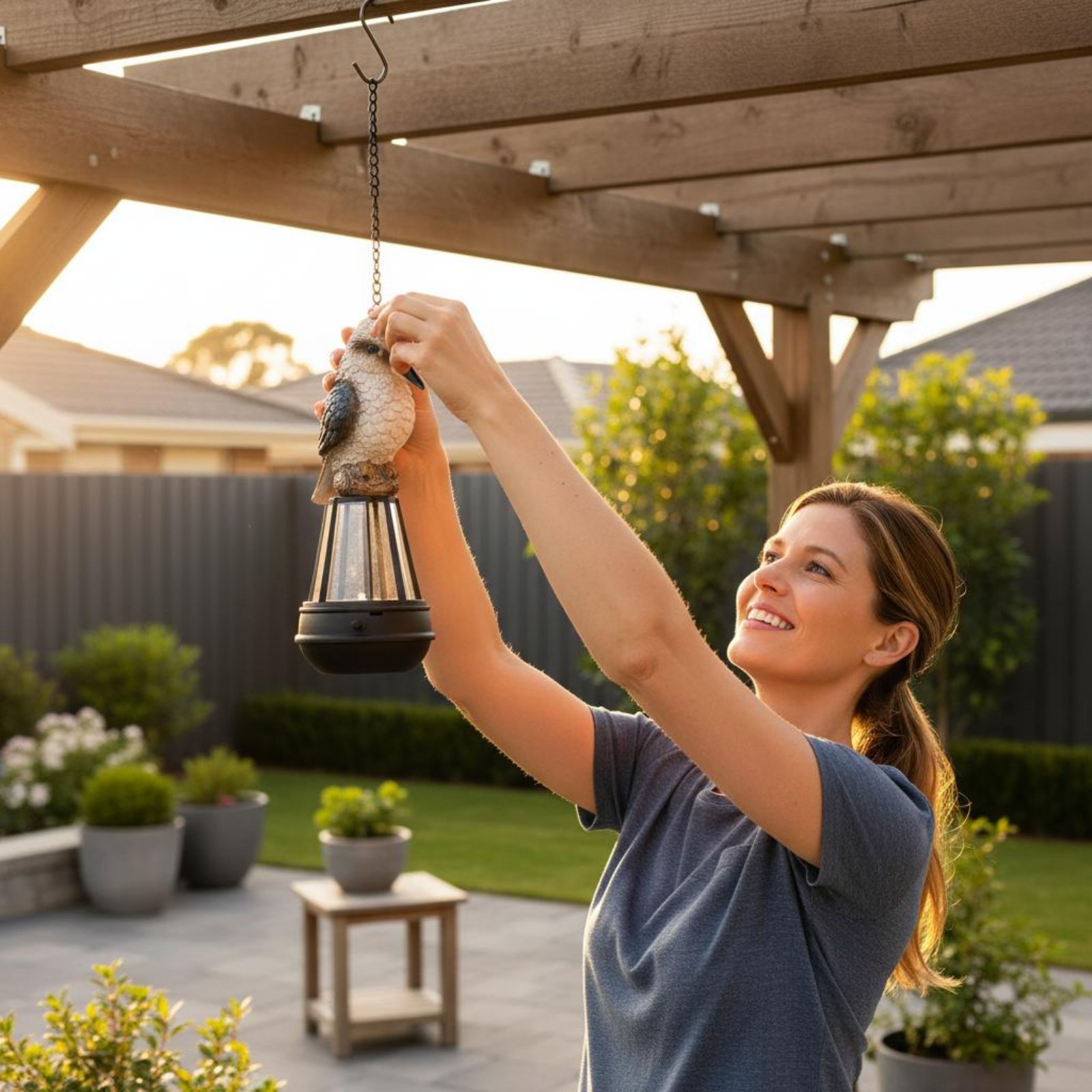 Hanging Outdoor Lighting - Solar Avian Hanglamp Energiebesparende Solar Avian