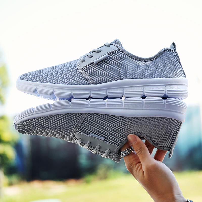 Outdoor Lighting On House Ideas - Big Size Zomer Ademen Heren Sneakers