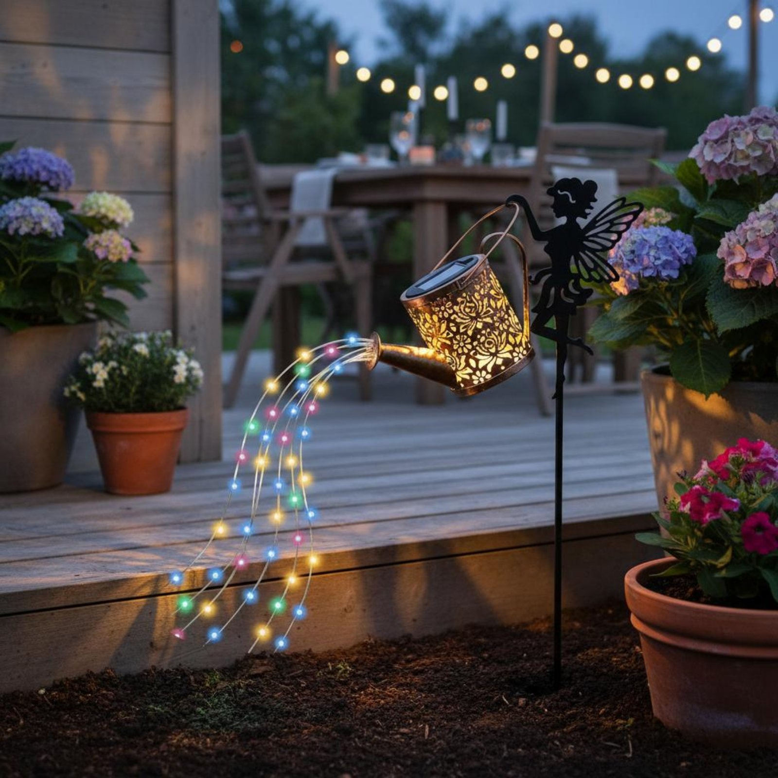 Solar Fairy Gieter Licht Decor - Outdoor Lighting Yard recensie en prijs