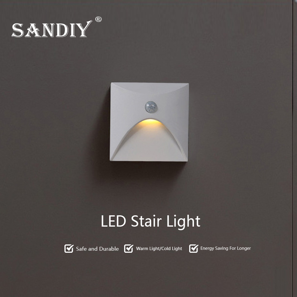 SANDIY Ingebedde Traplamp Witt - Outdoor Lighting Timer Switch recensie en prijs
