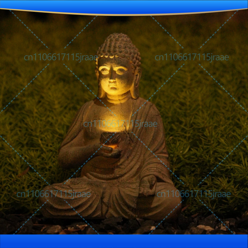 Zen-tuin decoratie hars Boeddh - Outdoor Zen Lighting recensie en prijs