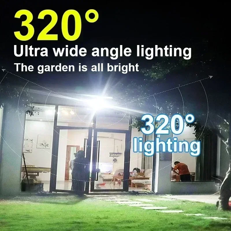 12000LM krachtige zonne-wandla - Outdoor Lighting Globes recensie en prijs