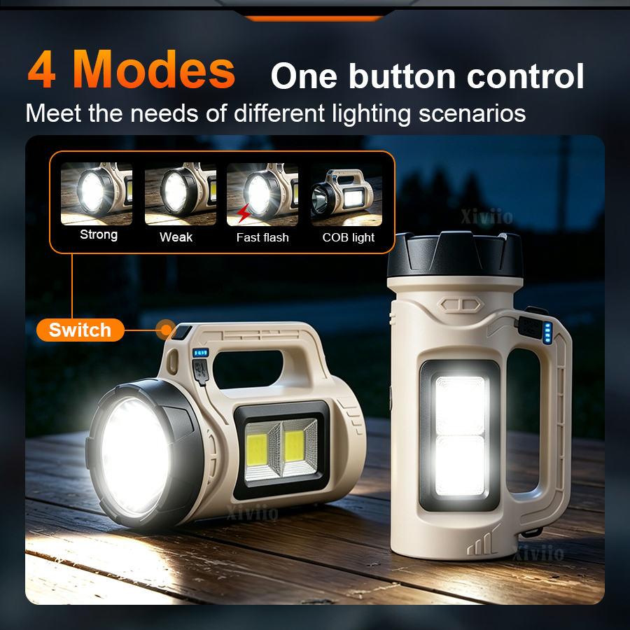 Multiscene draagbare LED-zakla - Zinc Outdoor Lighting recensie en prijs