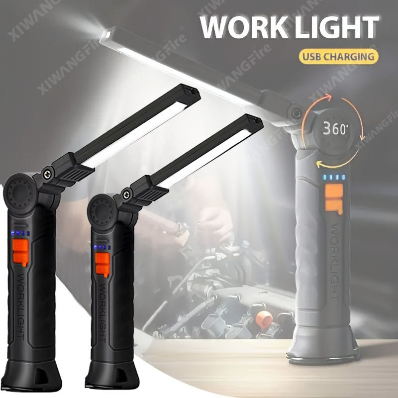 Oplaadbare LED-zaklamp Werklam - Zinc Outdoor Lighting recensie en prijs