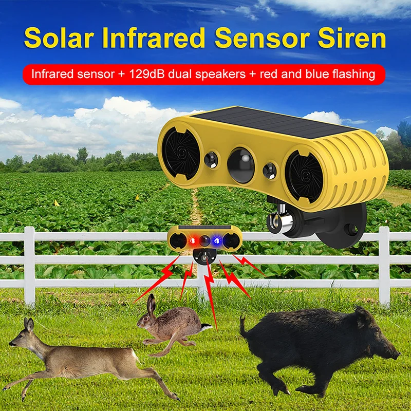 Solar Motion Sensor Alarm LED  - Outdoor Lighting Led Fixtures recensie en prijs