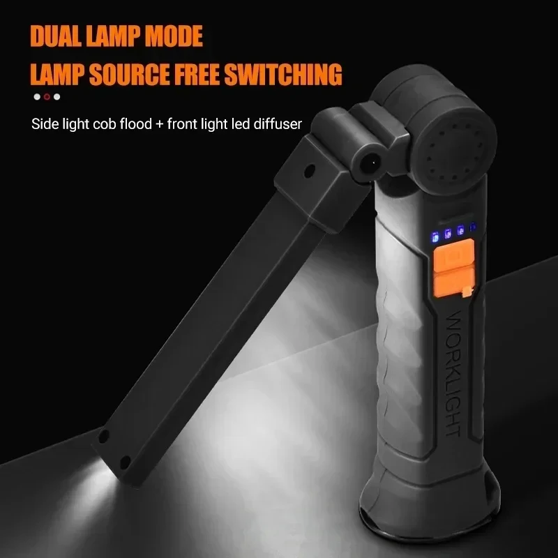Draagbare COB LED-zaklamp USB  - Hanging Outdoor Lighting recensie en prijs