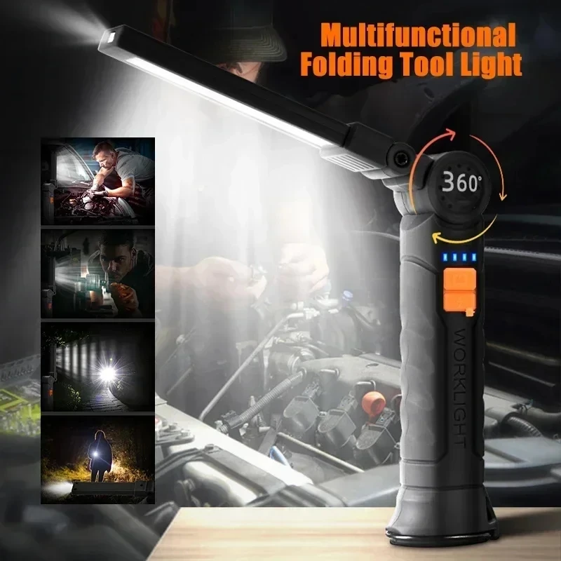 Draagbare COB LED-zaklamp USB  - Hanging Outdoor Lighting recensie en prijs
