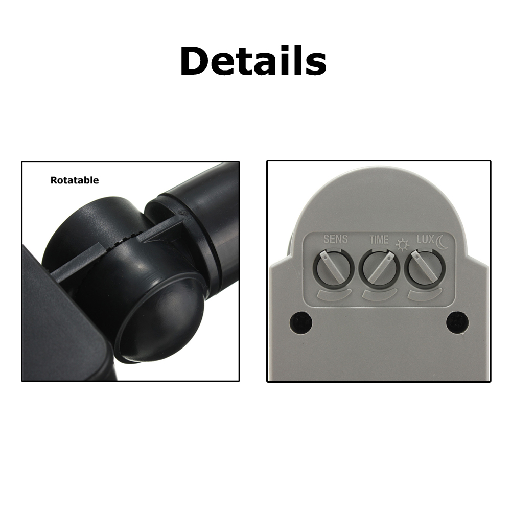 Motion Sensor 220V 12V Bewegin - Outdoor Lighting Timer Switch recensie en prijs