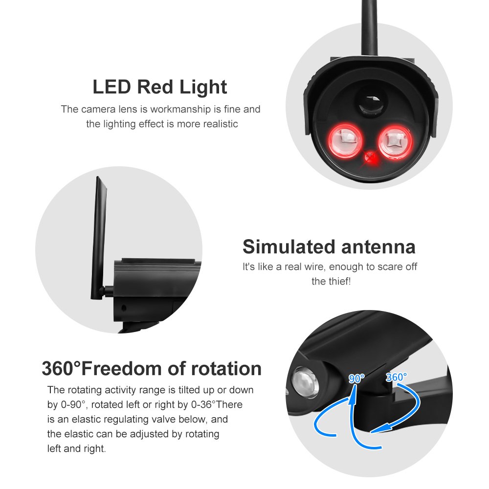 Outdoor Solar Simulatie Camera - Outdoor Lighting Led Fixtures recensie en prijs