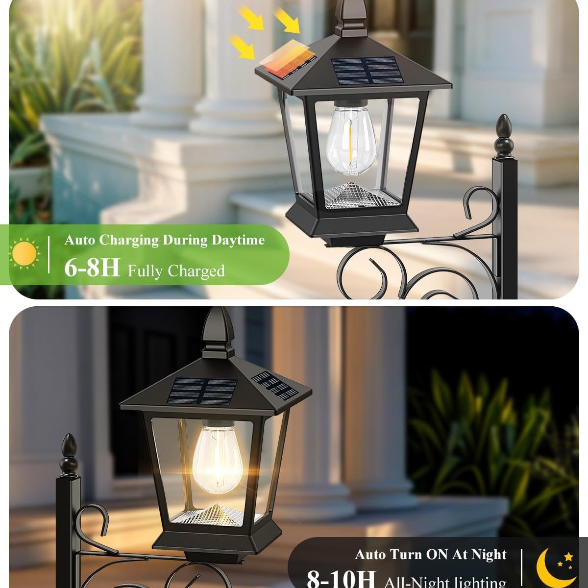 2-in-1 zonne-energie plantenla - Hanging Outdoor Lighting recensie en prijs