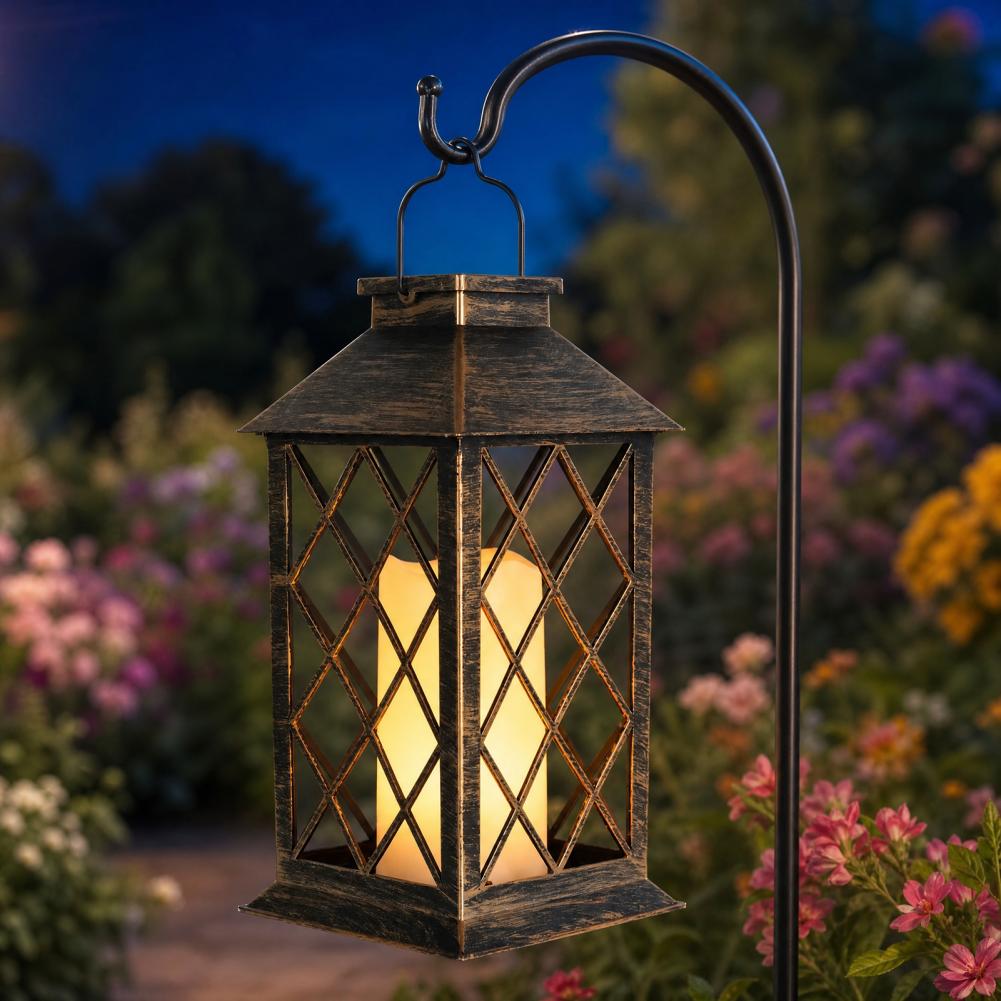 Retro zonnelantaarn, zonne-ene - Hanging Outdoor Lighting recensie en prijs