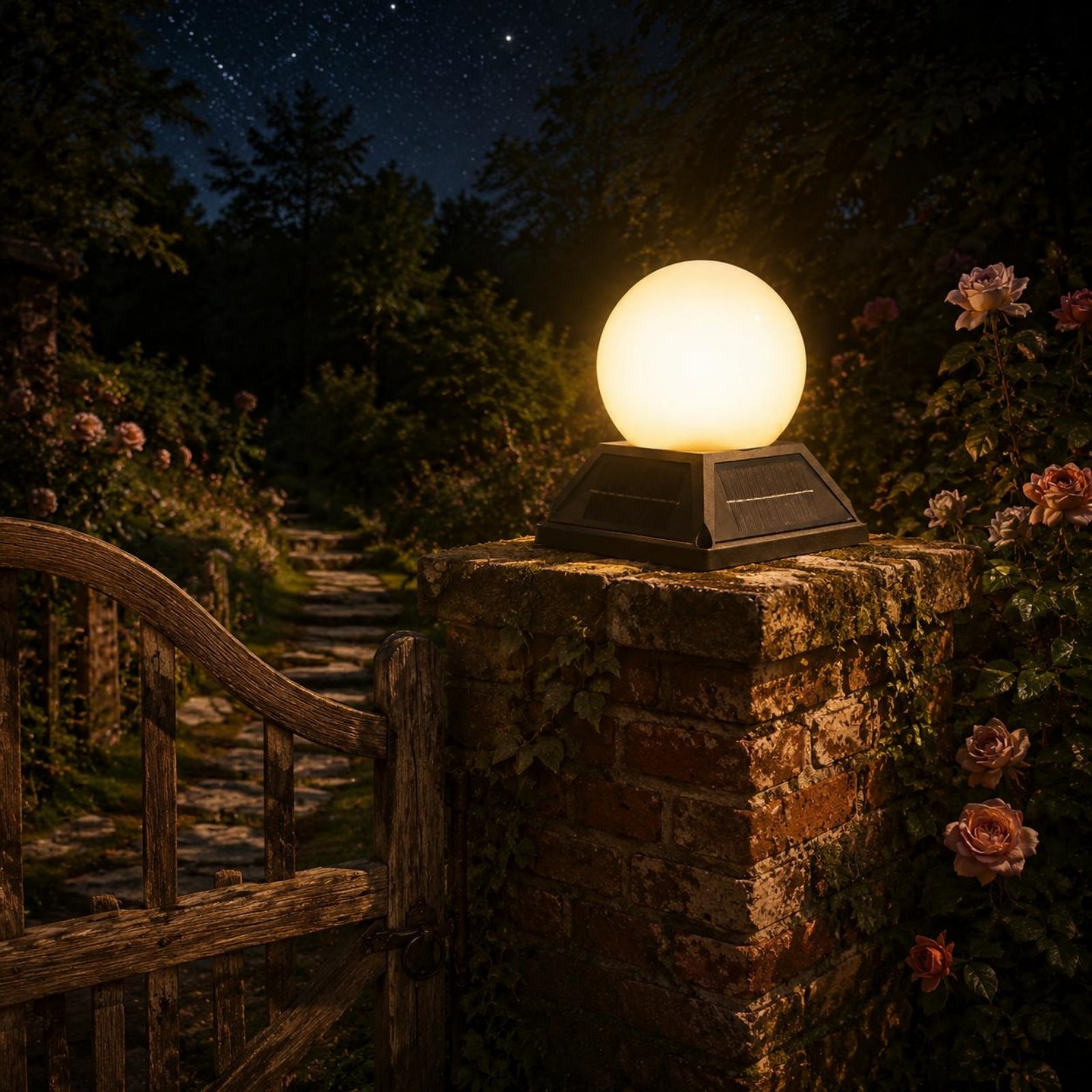 Solar Post Cap Light Wireless  - Outdoor Lighting Globes recensie en prijs