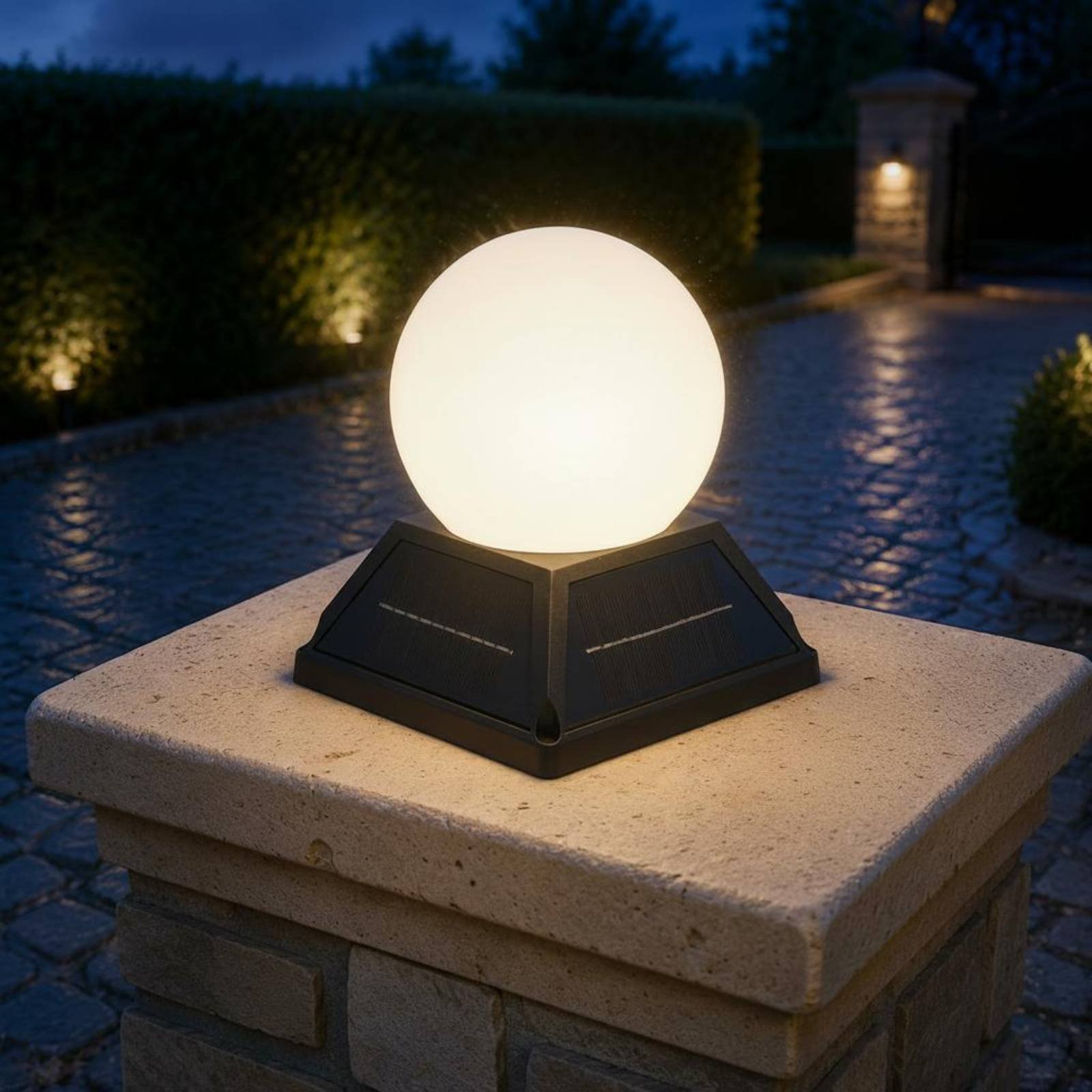 Solar Post Cap Light Wireless  - Outdoor Lighting Globes recensie en prijs
