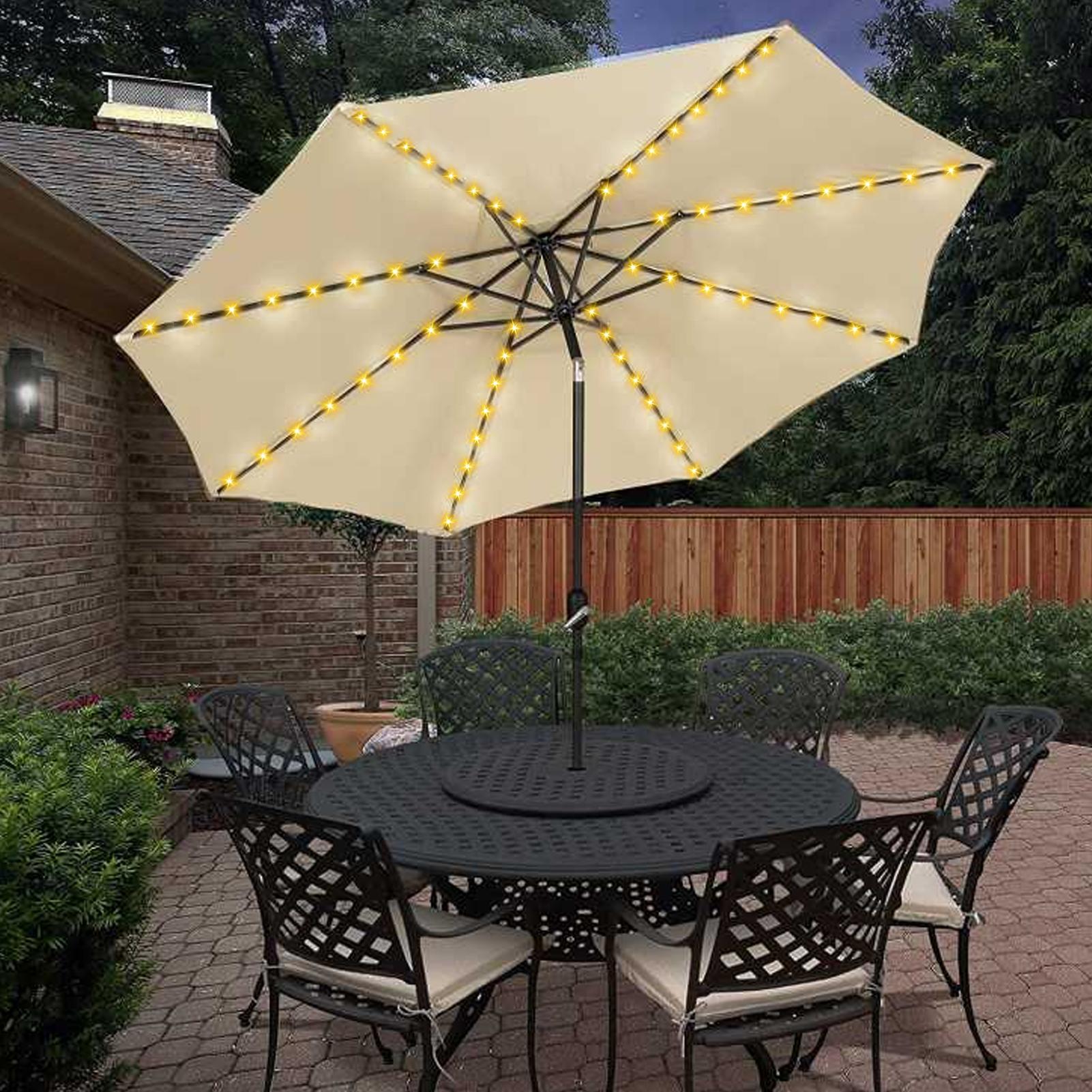 Zonne-parasol lichtsnoer 104 L - Outdoor Lighting Led Fixtures recensie en prijs