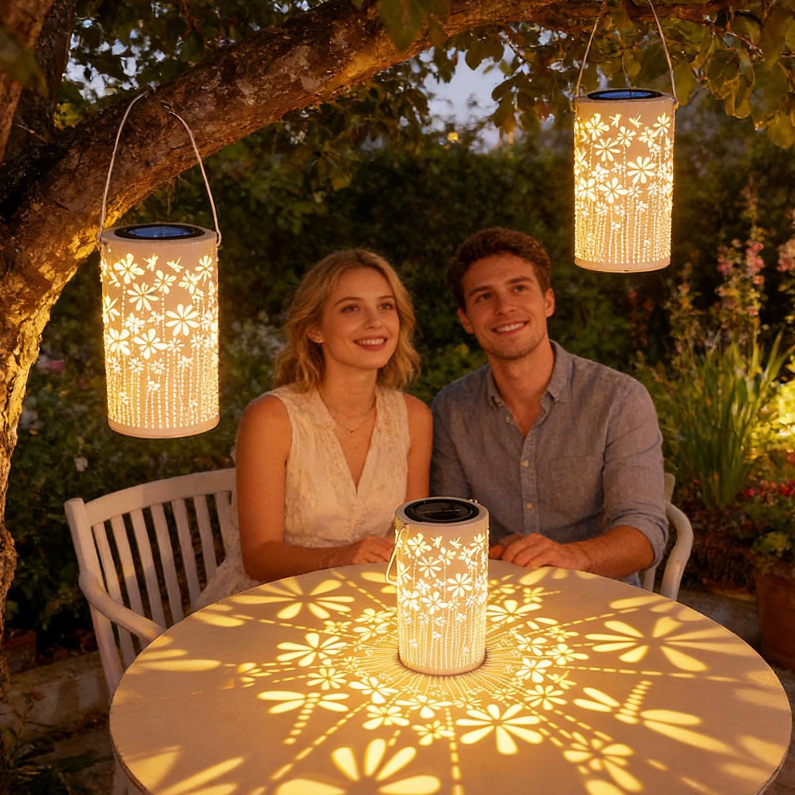 Zonne-lantaarns Kleurrijke met - Outdoor Lighting Yard recensie en prijs