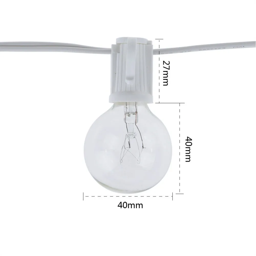 Vintage G40 heldere lampjes li - Outdoor Lighting Globes recensie en prijs