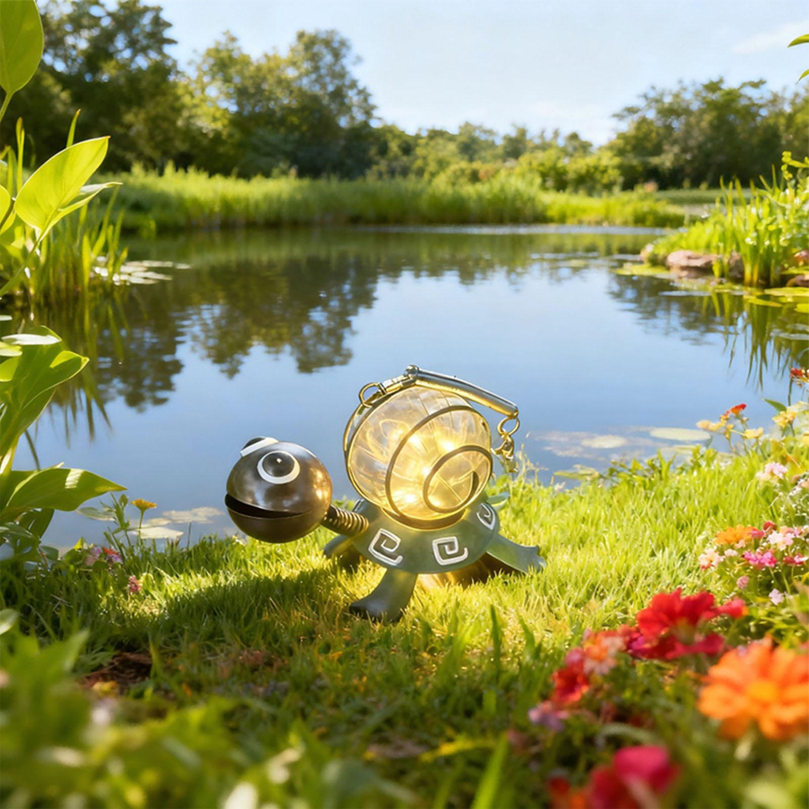 Turtle Solar Lights Outdoor Ga - Outdoor Lighting Yard recensie en prijs