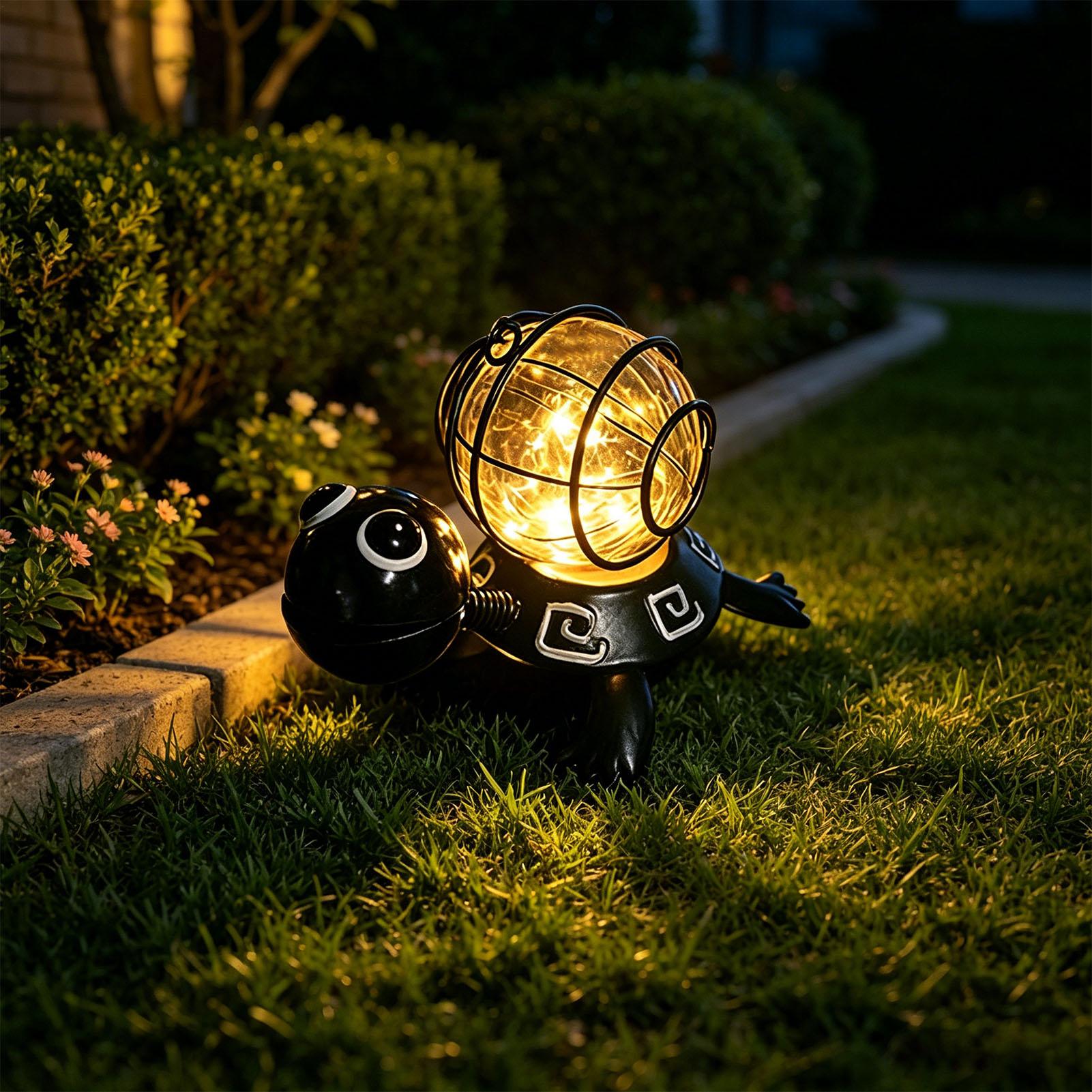Turtle Solar Lights Outdoor Ga - Outdoor Lighting Yard recensie en prijs