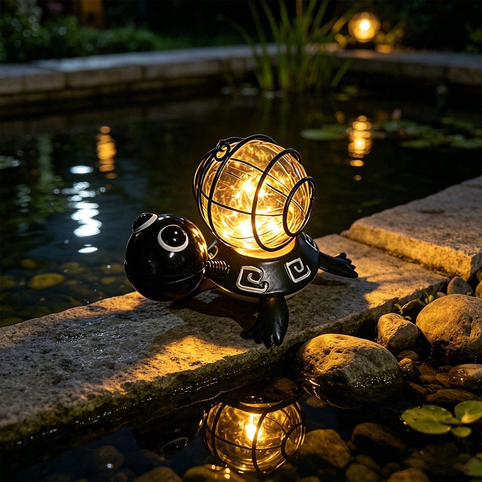 Turtle Solar Lights Outdoor Ga - Outdoor Lighting Yard recensie en prijs