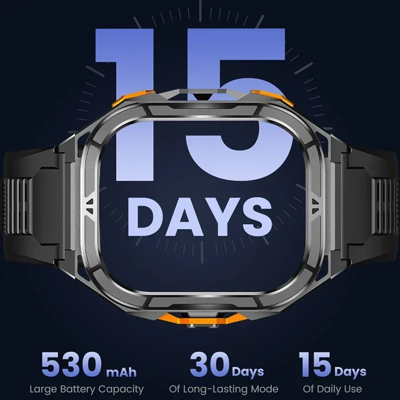 Luxe AMOLED Smartwatch Echte G - Outdoor Lighting For Steps recensie en prijs