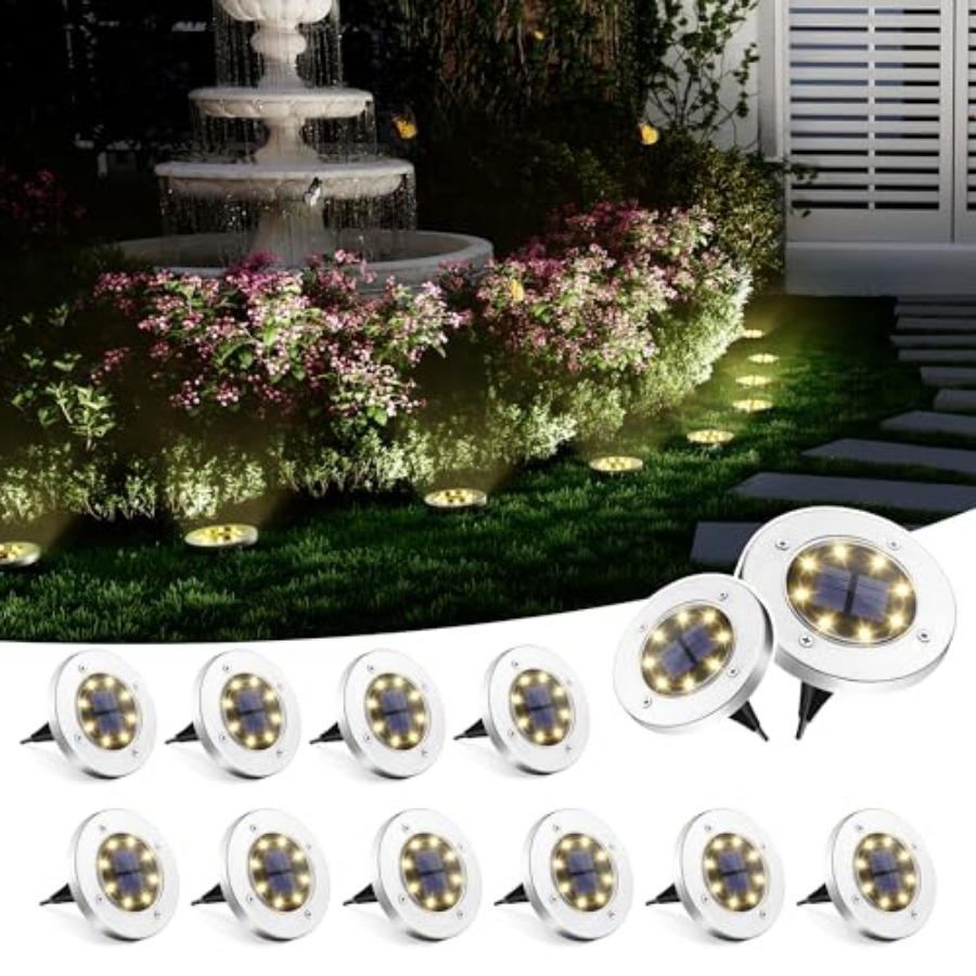 Solar Ground Lights Solar Ligh - Outdoor Lighting Yard recensie en prijs