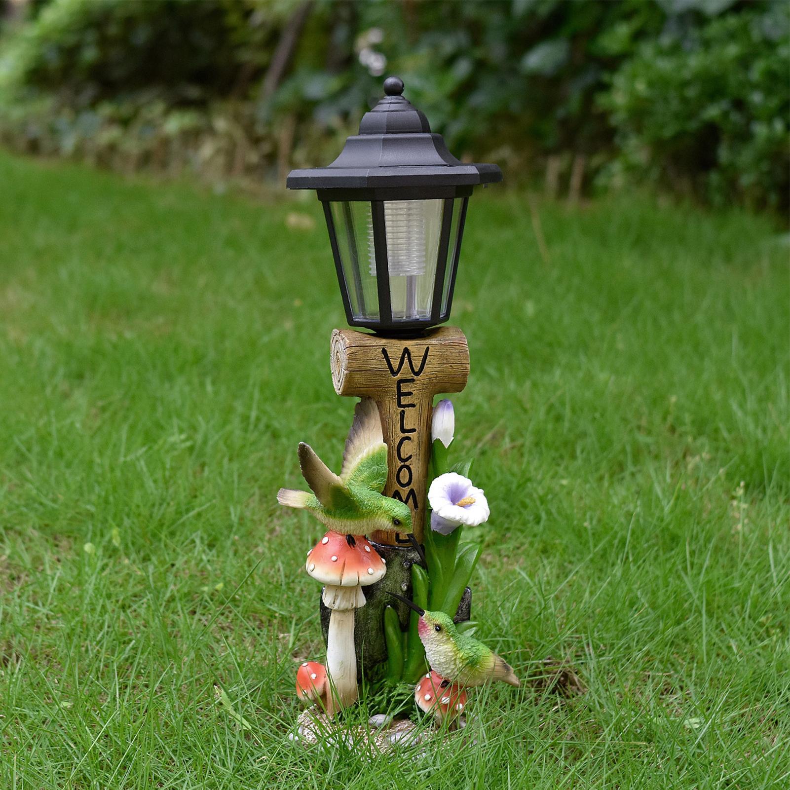 Tuinbeelden verlichten automat - Outdoor Lighting Yard recensie en prijs