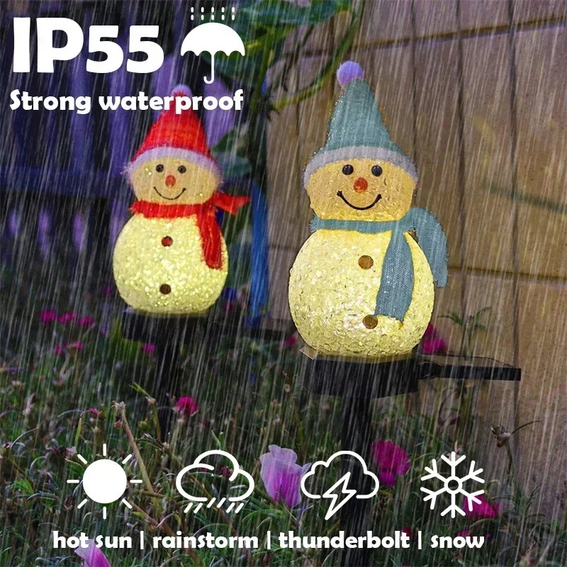 Kerstsneeuwman Solar Garden Li - Outdoor Lighting Yard recensie en prijs
