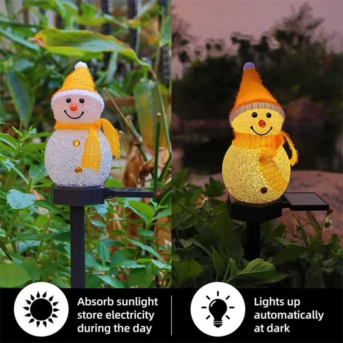 Kerstsneeuwman Solar Garden Li - Outdoor Lighting Yard recensie en prijs